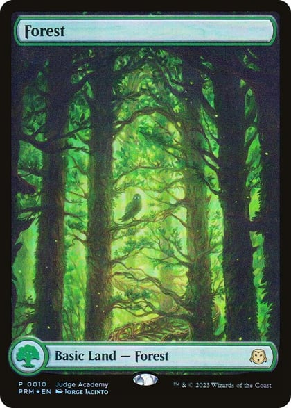 Forest - Full Art (0010), Judge Promos 10
