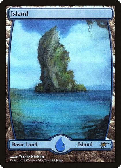 Island - Full Art (2), Judge Promos 2