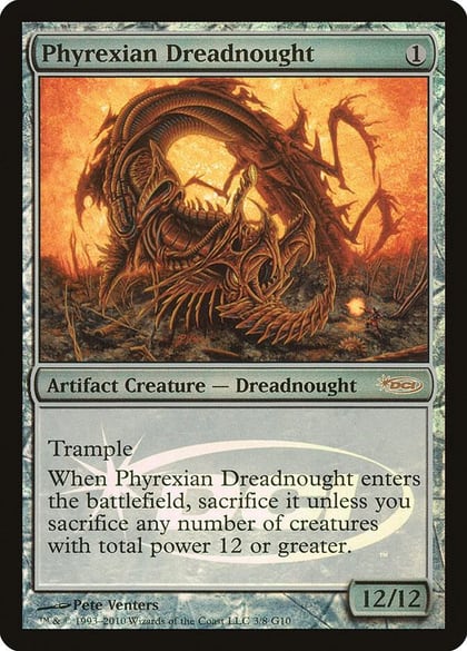 Phyrexian Dreadnought, Judge Promos 3