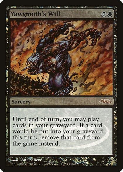Yawgmoth's Will, Judge Promos 3