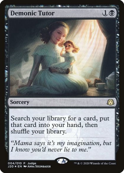 Demonic Tutor (J20), Judge Promos 4