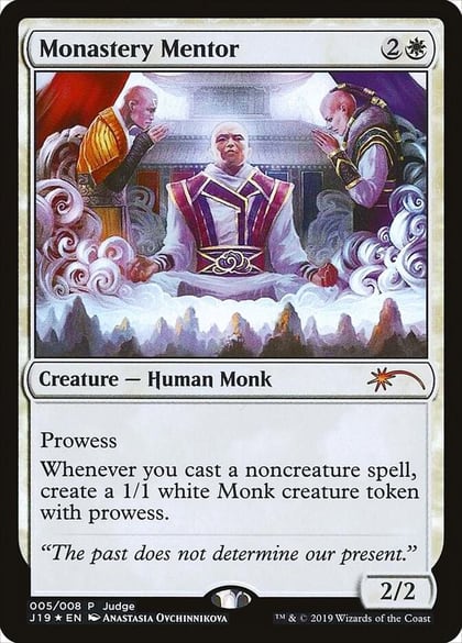 Monastery Mentor, Judge Promos 5
