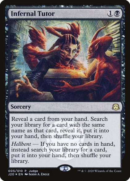 Infernal Tutor, Judge Promos 5