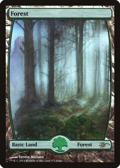 Forest - Full Art (5), Judge Promos 5