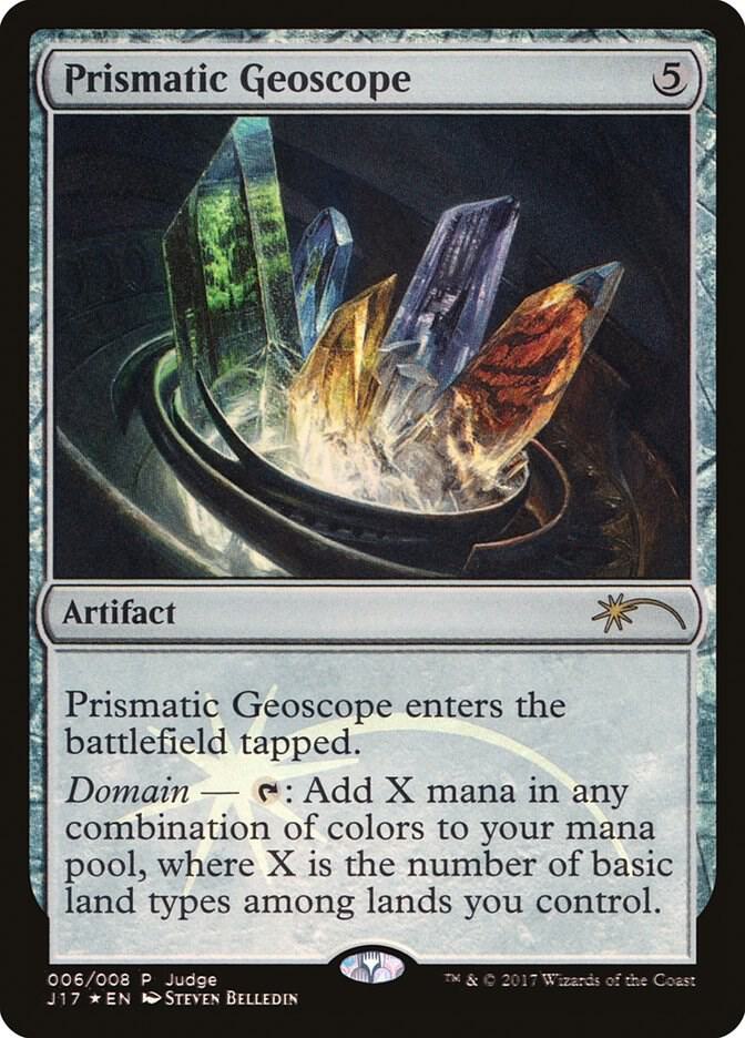Prismatic Geoscope, Judge Promos 6