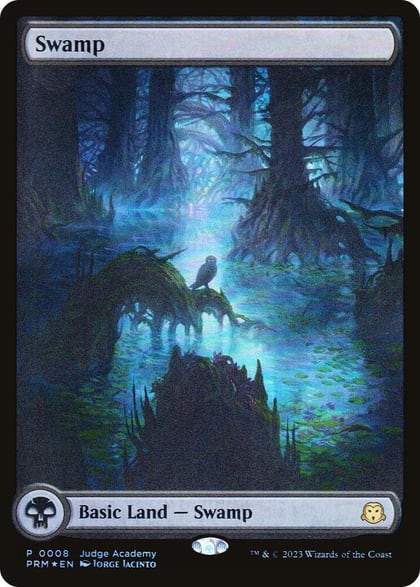 Swamp - Full Art (0008), Judge Promos 8