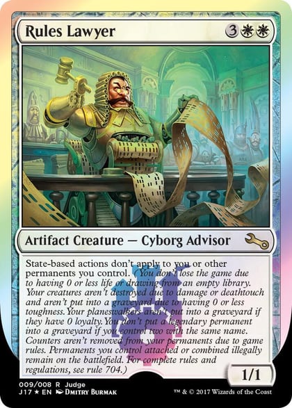 Rules Lawyer, Judge Promos 9
