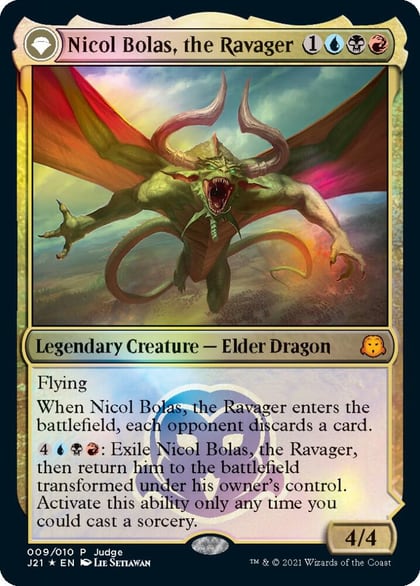 Nicol Bolas, the Ravager, Judge Promos 9