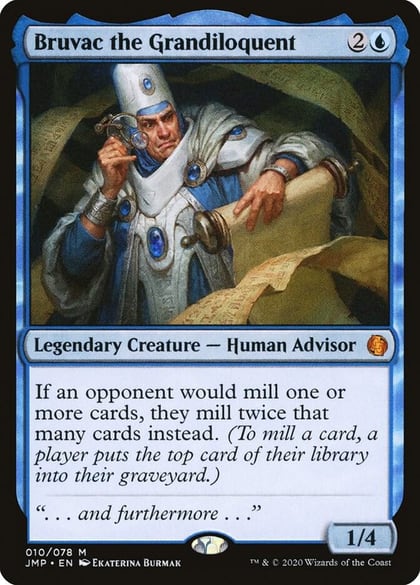 Bruvac the Grandiloquent, Jumpstart 10