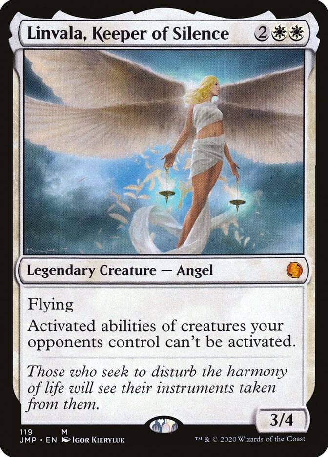 Linvala, Keeper of Silence, Jumpstart 119