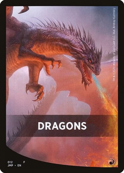 Dragons Theme Card, Jumpstart 12