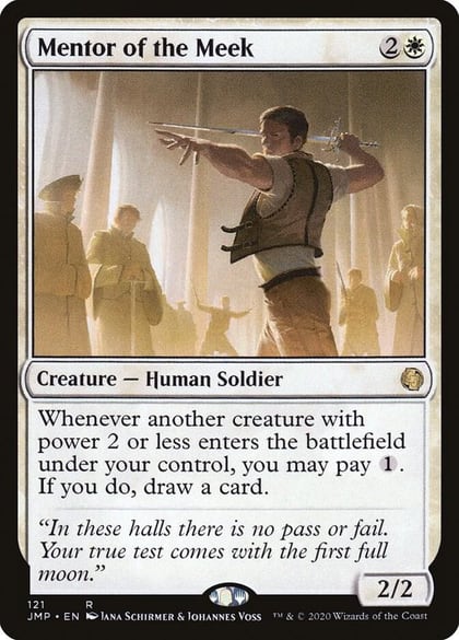 Mentor of the Meek, Jumpstart 121