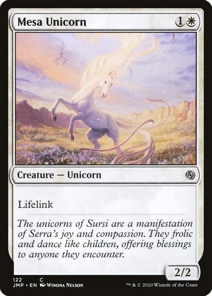 Mesa Unicorn, Jumpstart 122
