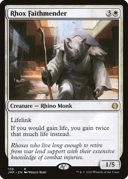Rhox Faithmender, Jumpstart 130