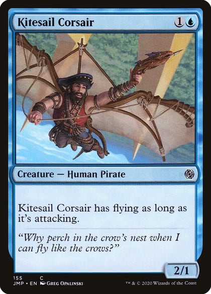 Kitesail Corsair, Jumpstart 155