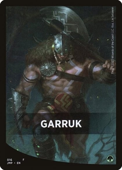 Garruk Theme Card, Jumpstart 16