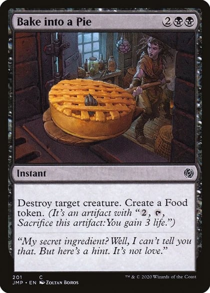 Bake into a Pie, Jumpstart 201