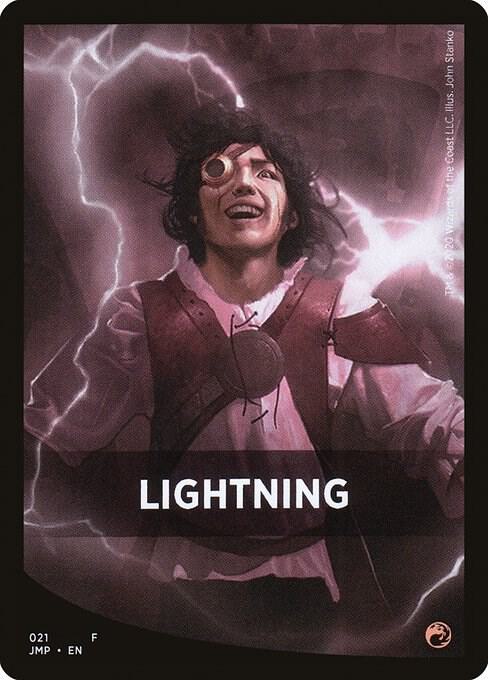 Lightning Theme Card, Jumpstart 21