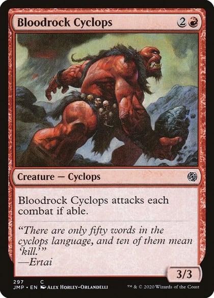 Bloodrock Cyclops, Jumpstart 297