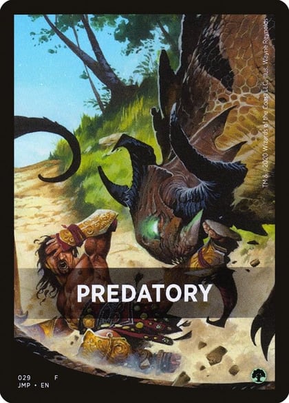 Predatory Theme Card, Jumpstart 29