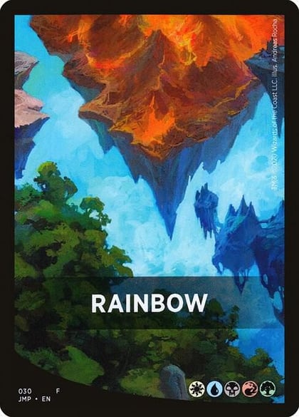 Rainbow Theme Card, Jumpstart 30