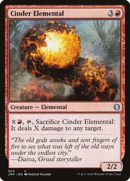 Cinder Elemental, Jumpstart 304