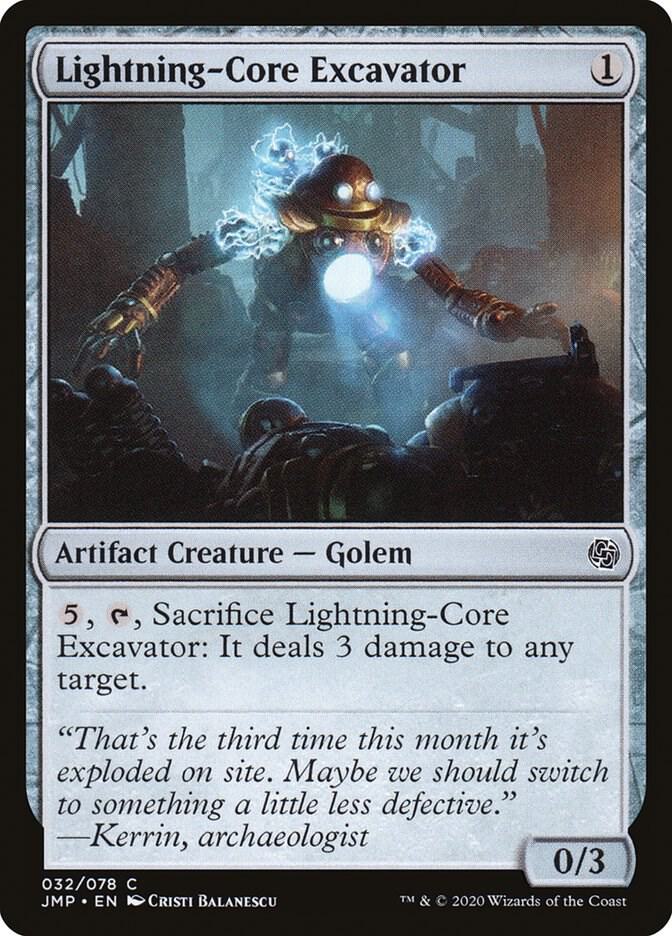 Lightning-Core Excavator, Jumpstart 32