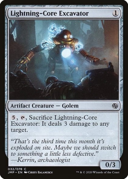 Lightning-Core Excavator, Jumpstart 32