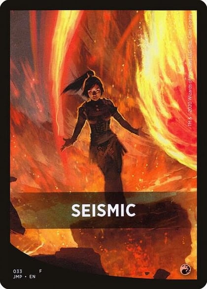 Seismic Theme Card, Jumpstart 33