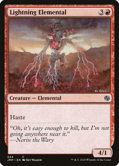 Lightning Elemental, Jumpstart 344