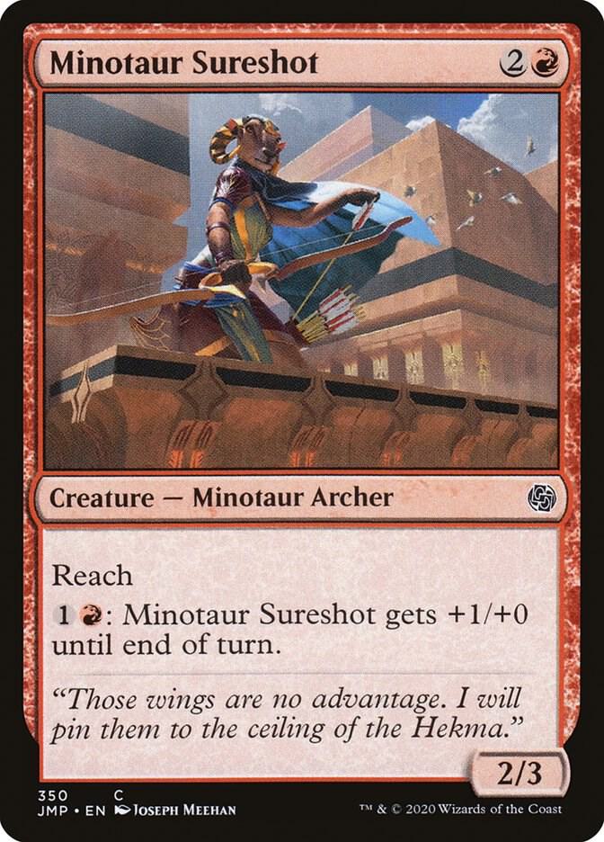 Minotaur Sureshot, Jumpstart 350