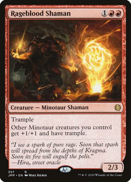 Rageblood Shaman, Jumpstart 357