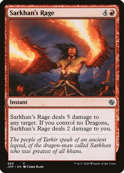 Sarkhan's Rage, Jumpstart 360