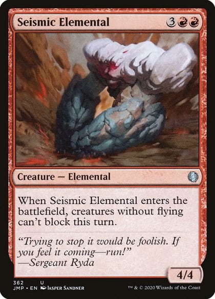 Seismic Elemental, Jumpstart 362