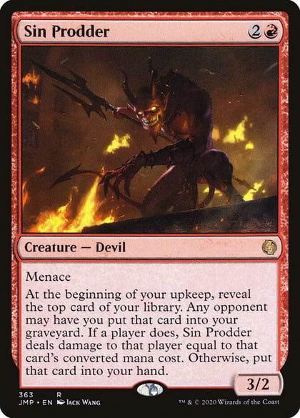 Sin Prodder, Jumpstart 363