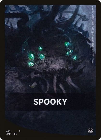 Spooky Theme Card, Jumpstart 37