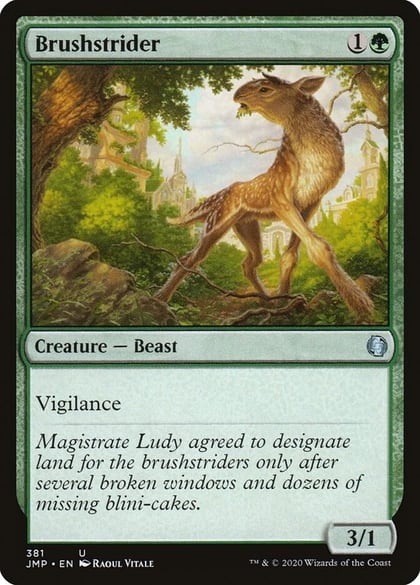 Brushstrider, Jumpstart 381
