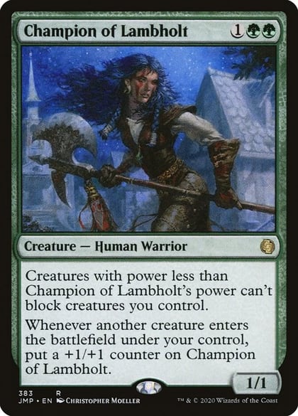 Champion of Lambholt, Jumpstart 383