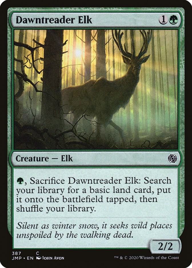 Dawntreader Elk, Jumpstart 387