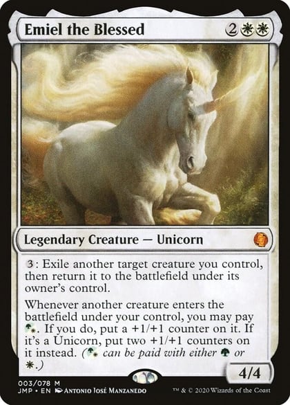 Emiel the Blessed, Jumpstart 3