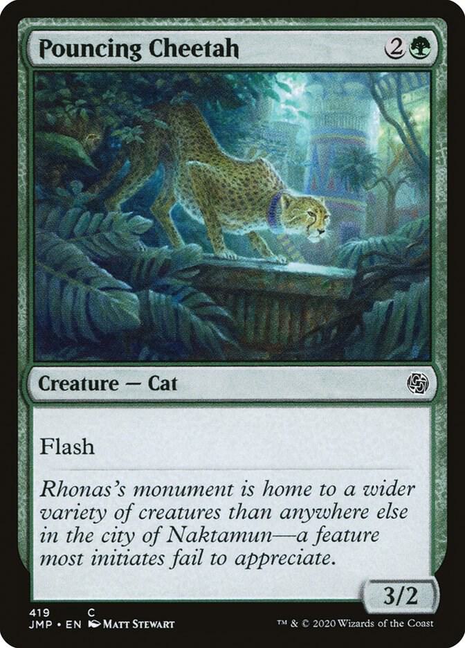 Pouncing Cheetah, Jumpstart 419