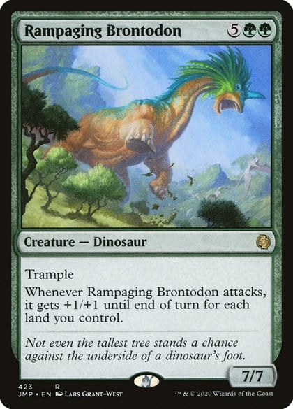 Rampaging Brontodon, Jumpstart 423