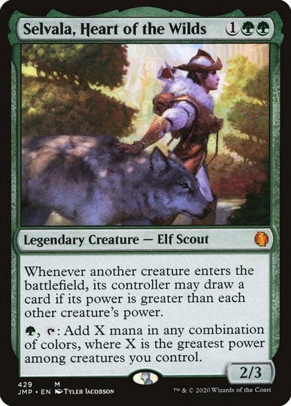 Selvala, Heart of the Wilds, Jumpstart 429