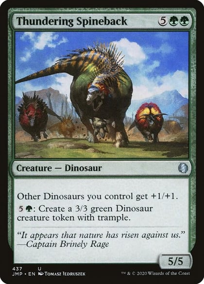 Thundering Spineback, Jumpstart 437