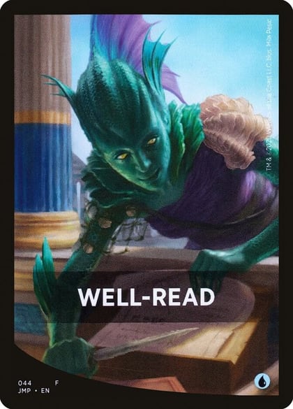 Well-Read Theme Card, Jumpstart 44