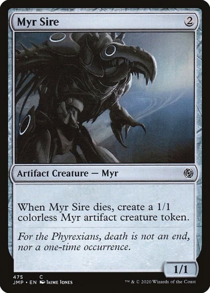 Myr Sire, Jumpstart 475