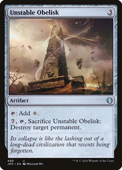 Unstable Obelisk, Jumpstart 489