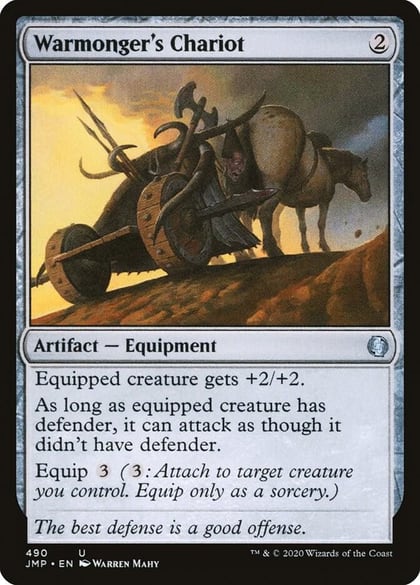 Warmonger's Chariot, Jumpstart 490