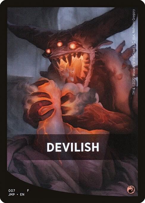 Devilish Theme Card, Jumpstart 7