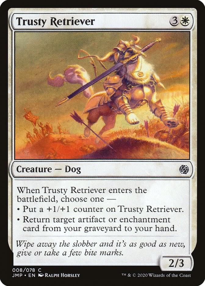 Trusty Retriever, Jumpstart 8